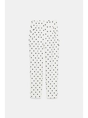 ZARA HIGH-WAISTED POLKA DOT PANTS